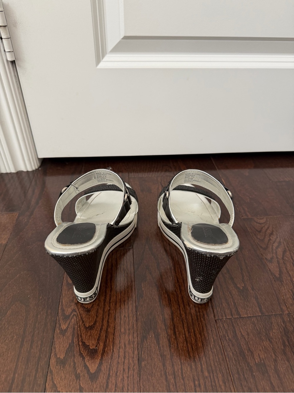 Guess Wedge Sandals - Picture 6 of 9